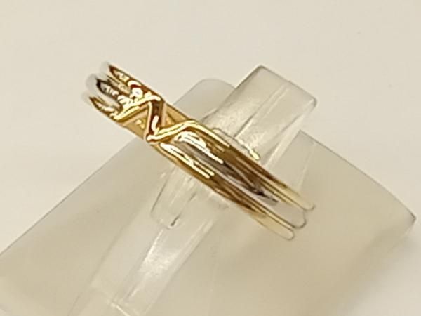 NINA RICCI K18／Pt900 ニナリッチ イエローゴールド プラチナ ＃14