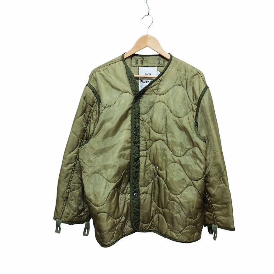 OAMC WTAPS オーエーエムシー ダブルタップス PEACE MAKER JACKET Peacemaker surplus M-65  キルティングジャケット ライナー 再構築 - メルカリ