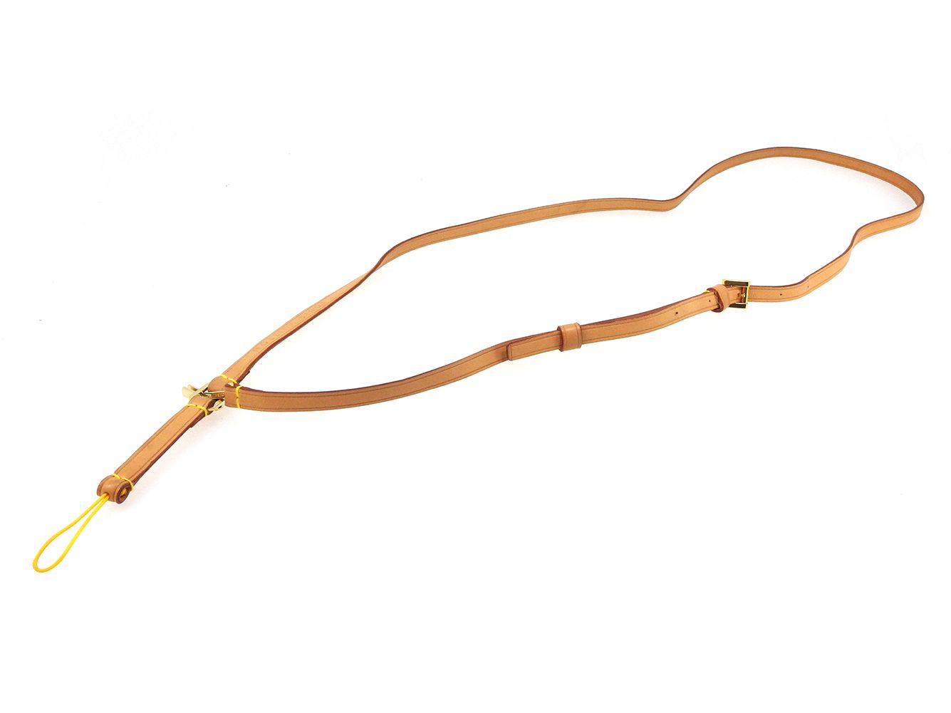 ルイ ヴィトン LOUIS VUITTON その他小物 ロゴ バンドリエールテレフォンジャポン ベージュ ゴールド レディース