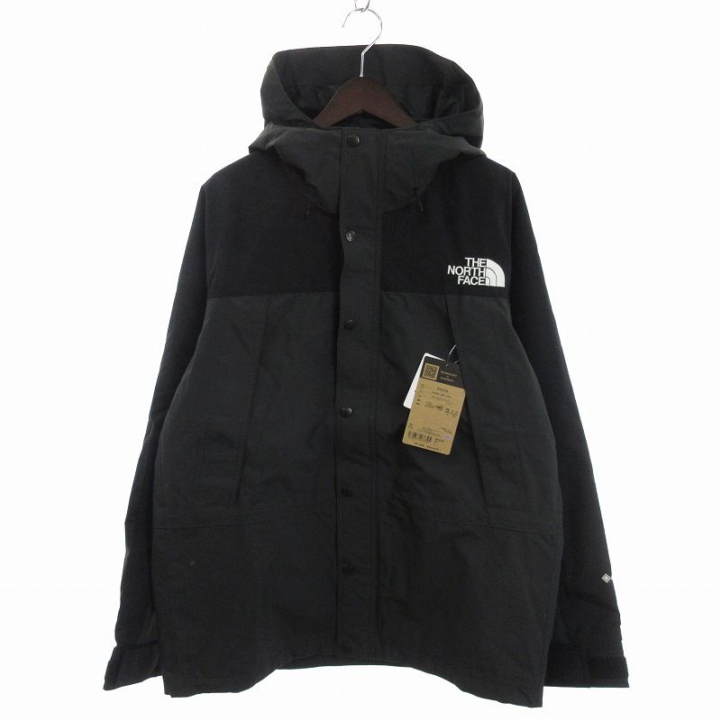 ザノースフェイス THE NORTH FACE タグ付き 22AW Mountain Light Jacket マウンテンライト ジャケット フード ナイロン ジップアップ 刺繍 NP62236 アスファルトグレー L