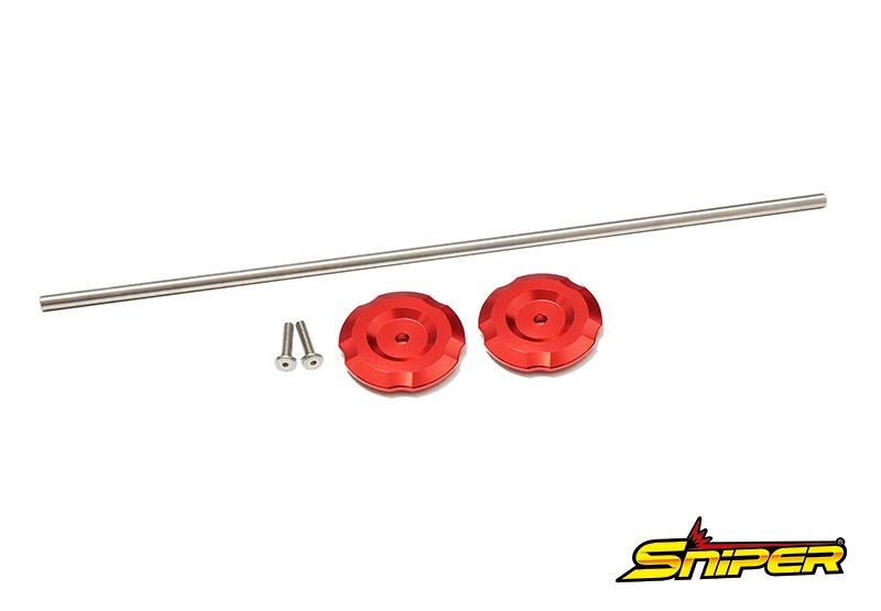 NINJA ZX-25R ZX-4R フレームホールキャップ 赤 SNIPER スナイパー SP0132R