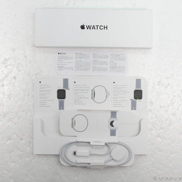 〔 品〕 Apple Watch SE 第2世代 GPS Cellular 44mm シルバーアルミニウムケース ストームブルースポーツバンド 344 WWW_OPDRERGINERDOGAN_COM