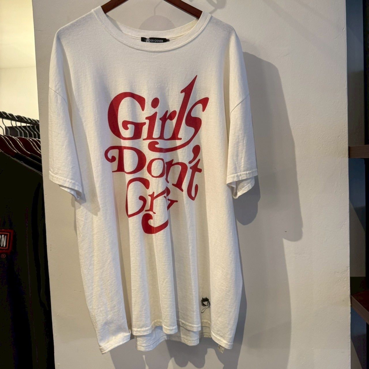 XL ガールズ ドント クライ ロゴ Tシャツ girls don't cry