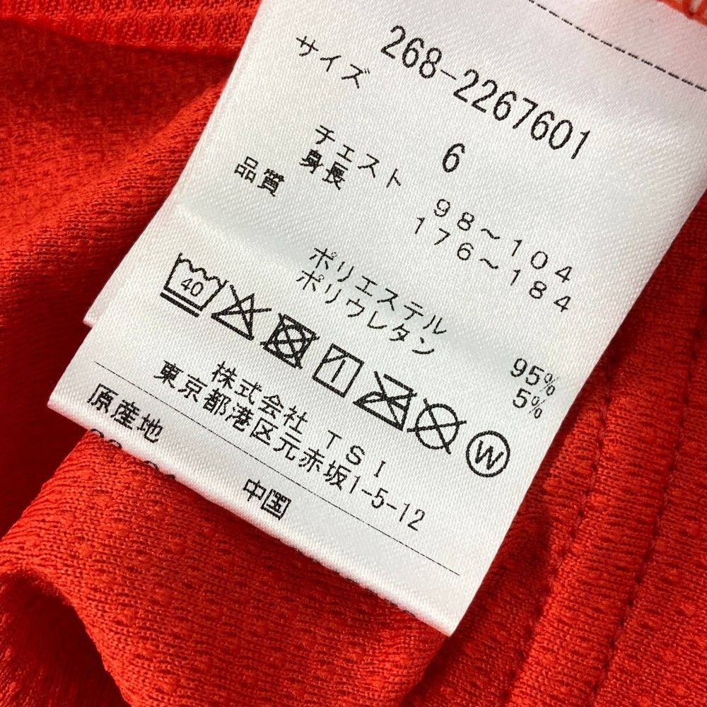 サイズ 6 PGG PEARLY GATES パーリーゲイツ モデル ハイネック半袖Tシャツ オレンジ系 240101271973 ゴルフウェア メンズ ストスト WHITEMONARCHHOTEL_COM