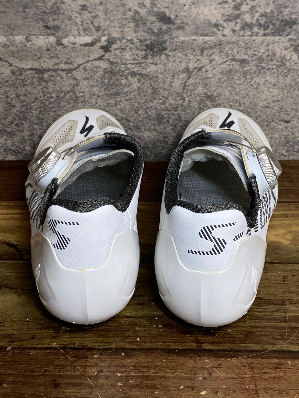 JK227 スペシャライズド SPECIALIZED S-WORKS VENT ビンディングシューズ 白 EU40 3穴