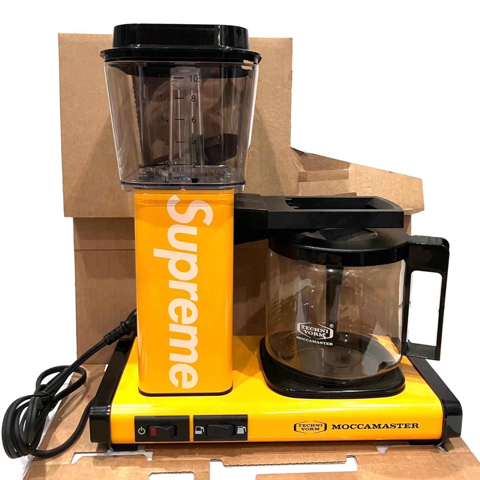 新品未使用保管品】Supreme シュプリーム Moccamaster KBGV