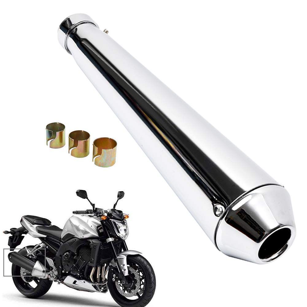 ハレ スリップオンマフラー バイクサイレンサー 38mm-45mm汎用