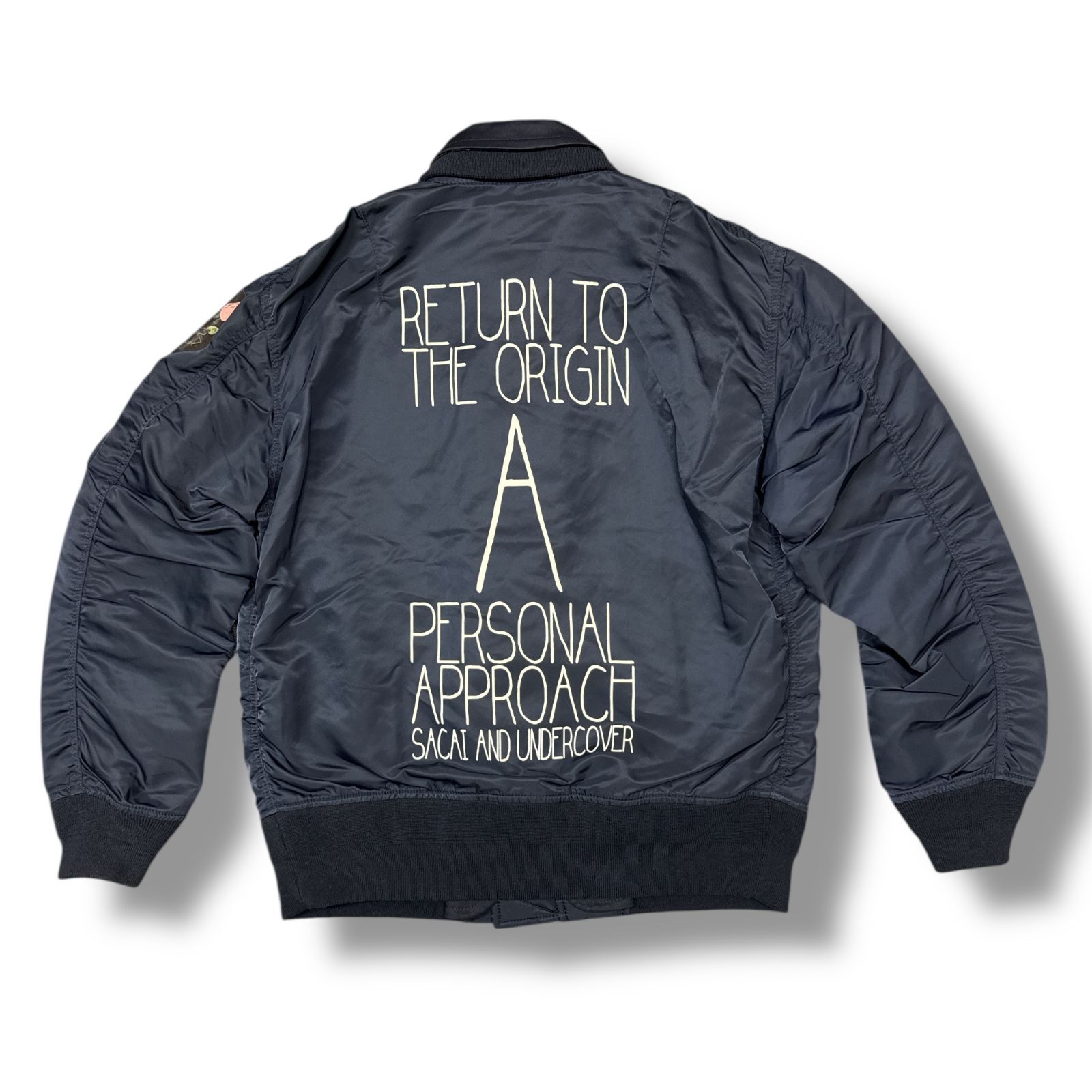 sacai × UNDERCOVER 20SS irreversible MA-1 イリバーシブル