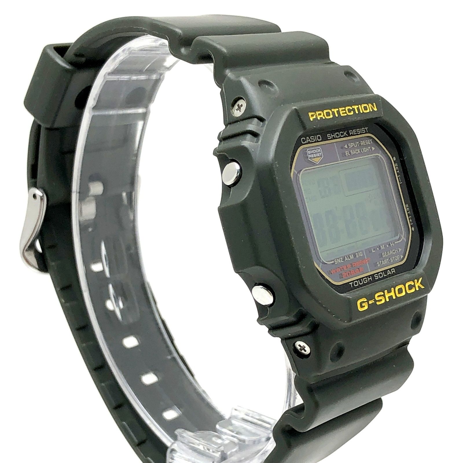 G-SHOCK ジーショック G-5600A-3 海外モデル タフソーラー カーキ ダークグリーン イエローロゴ スクエア 2009年7月発売