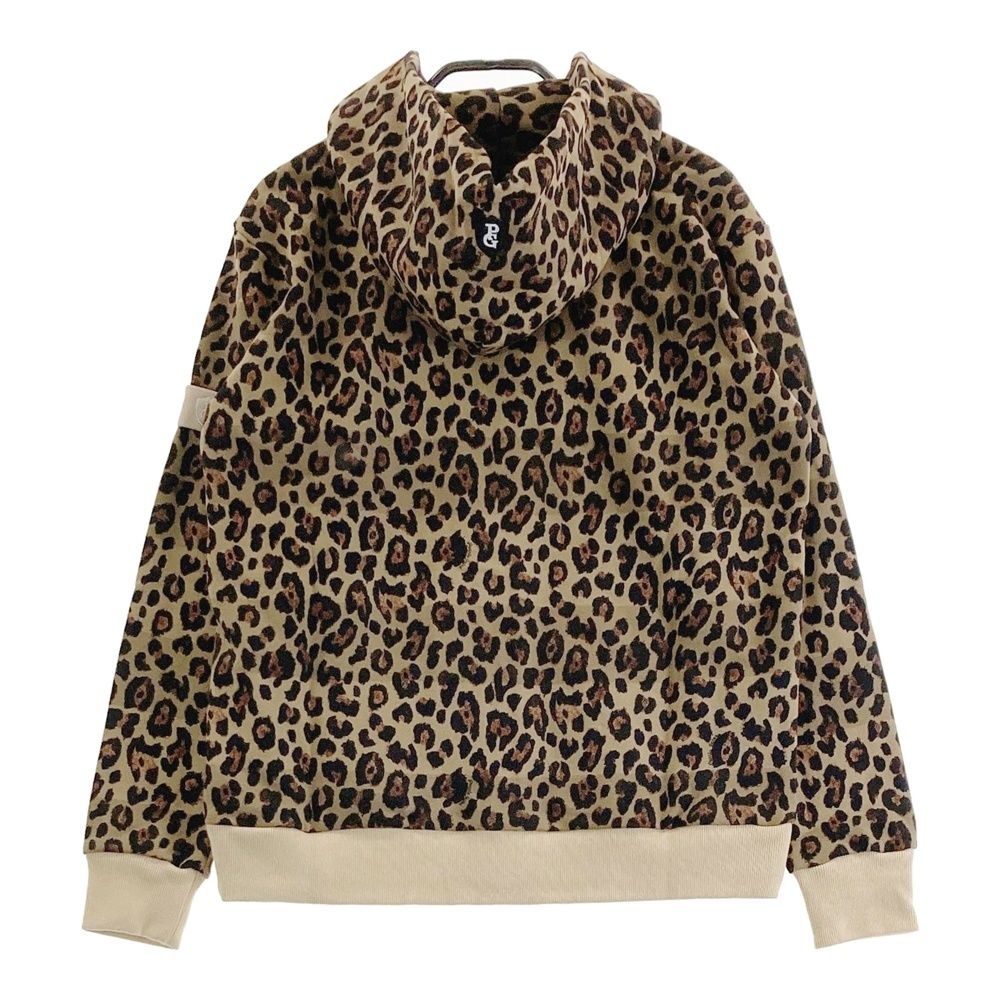 サイズ 0 PEARLY GATES パーリーゲイツ 055-2262004 ジップパーカー レオパード ベージュ系 240101527503 ゴルフウェア レディース ストスト