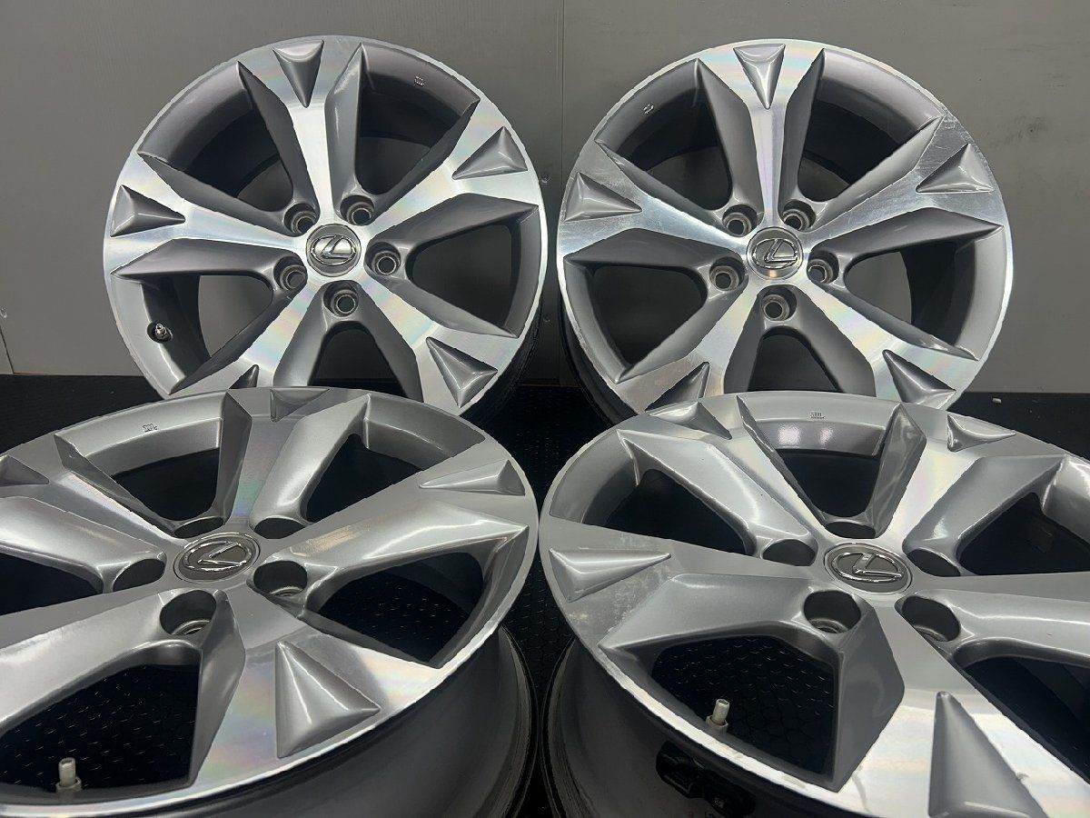 LEXUS NX バージョンL 純正ホイール 18インチ 4本 7.5J5HPCD114.3 35 30アルファード流用可 SHC005