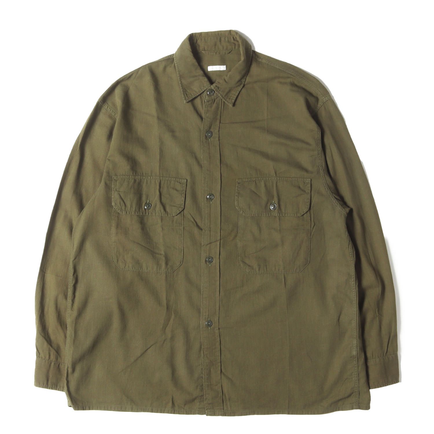 【名作】COMOLI 21SS ベタシャン CPOシャツ T01-02011 COMOLI(コモリ) 【ベタシャン CPOシャツ】CPOシャツT01-02011