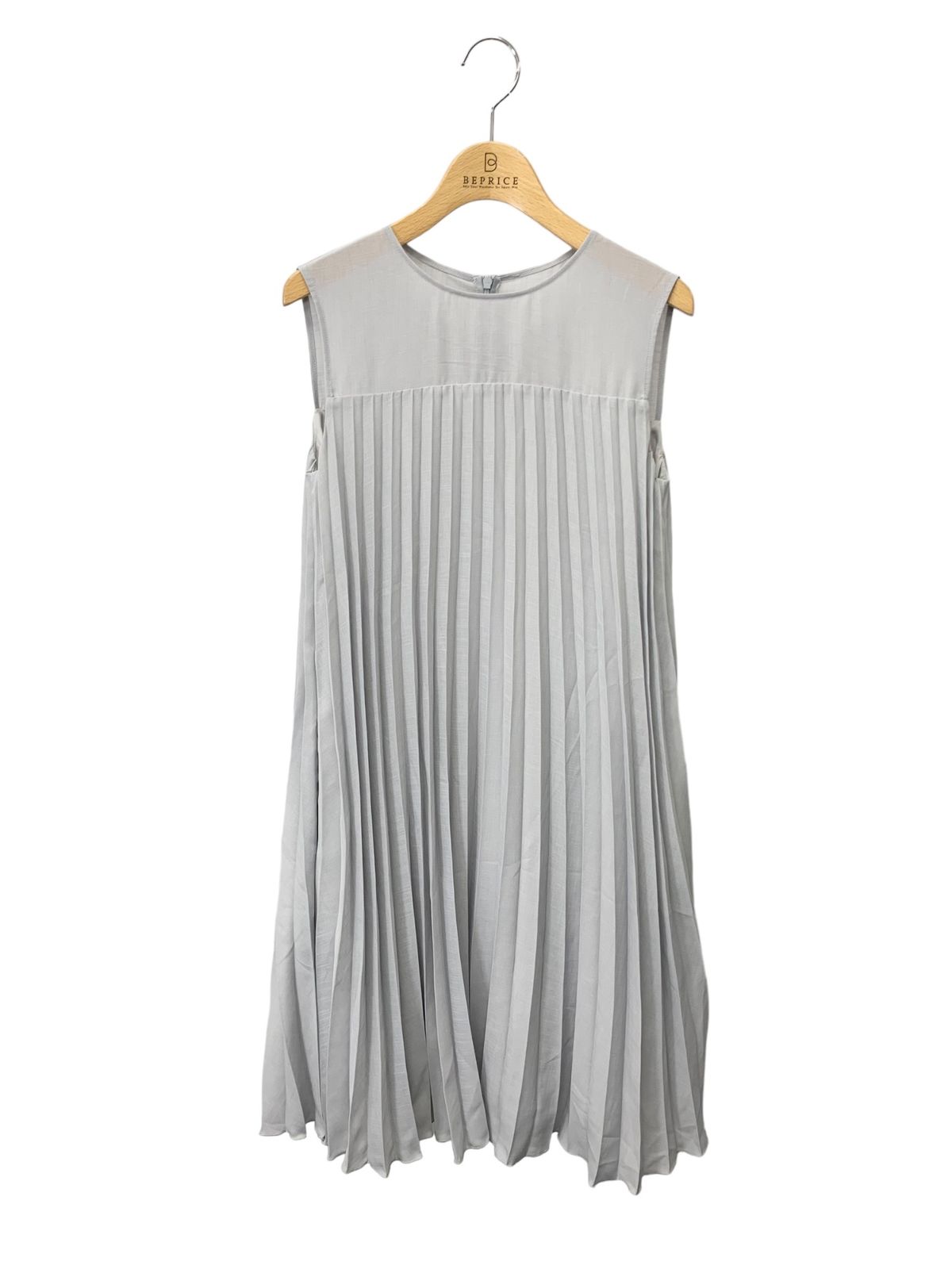 フォクシーブティック Elegant Pleats Dress 40608 ワンピース 38 グレー ITUWQQ0RE8DS