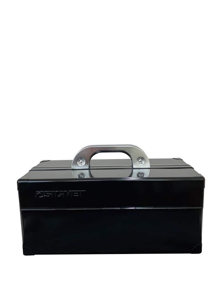 SIGNET シグネット 両開き工具箱 DIYツールボックス ブラック 54024