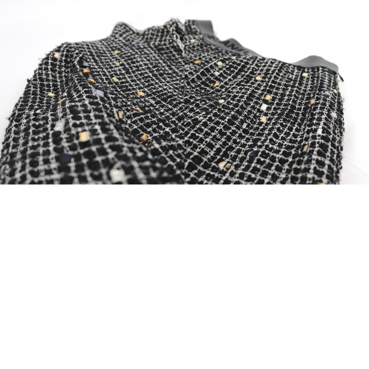 美品 シャネル 06SS ランウェイ着用 ツイード セットアップ レディース  