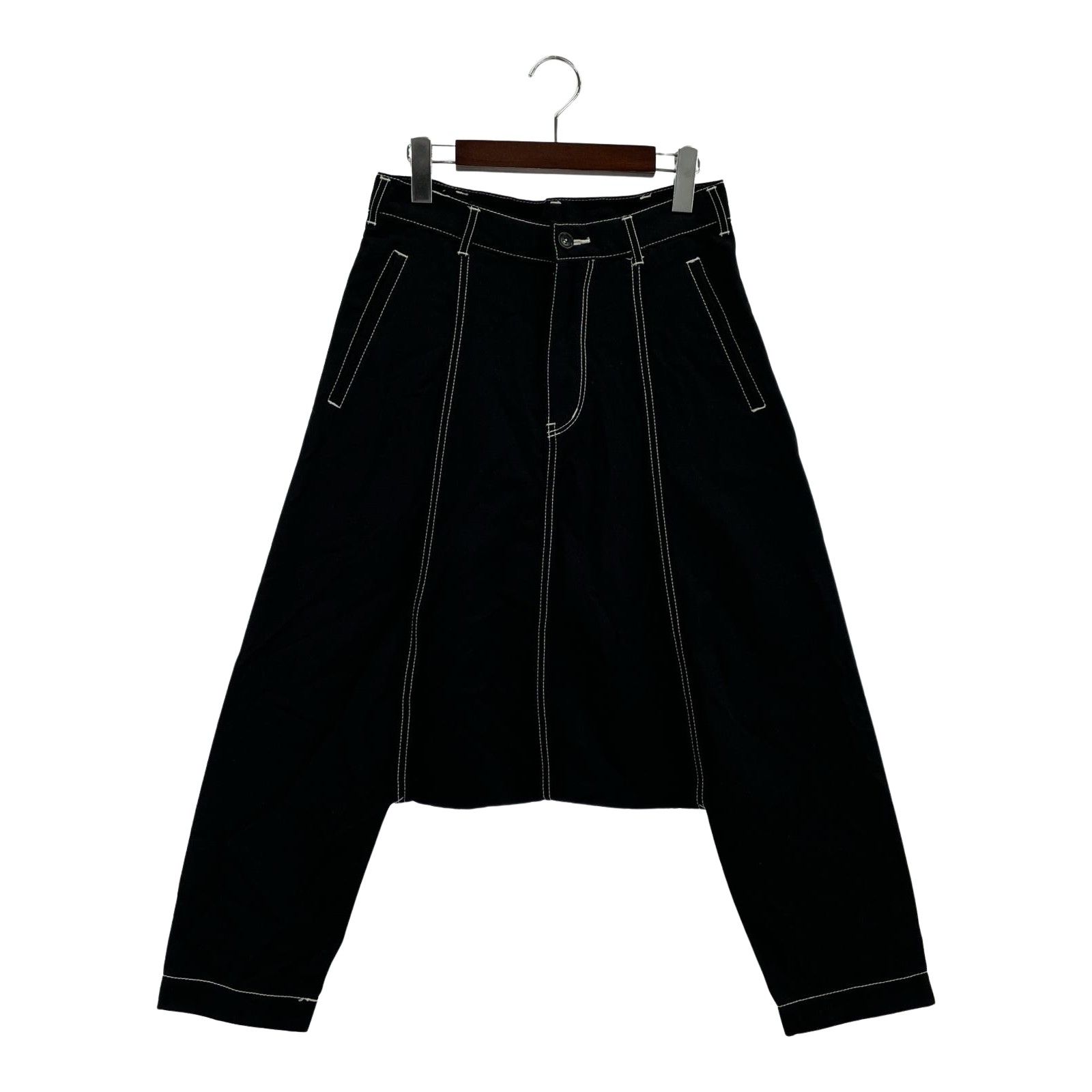 ブラックコムデギャルソン  サルエルパンツ　XXSサイズ BLACK COMME des GARCONS サルエルパンツ XXS ブラック - メルカリ