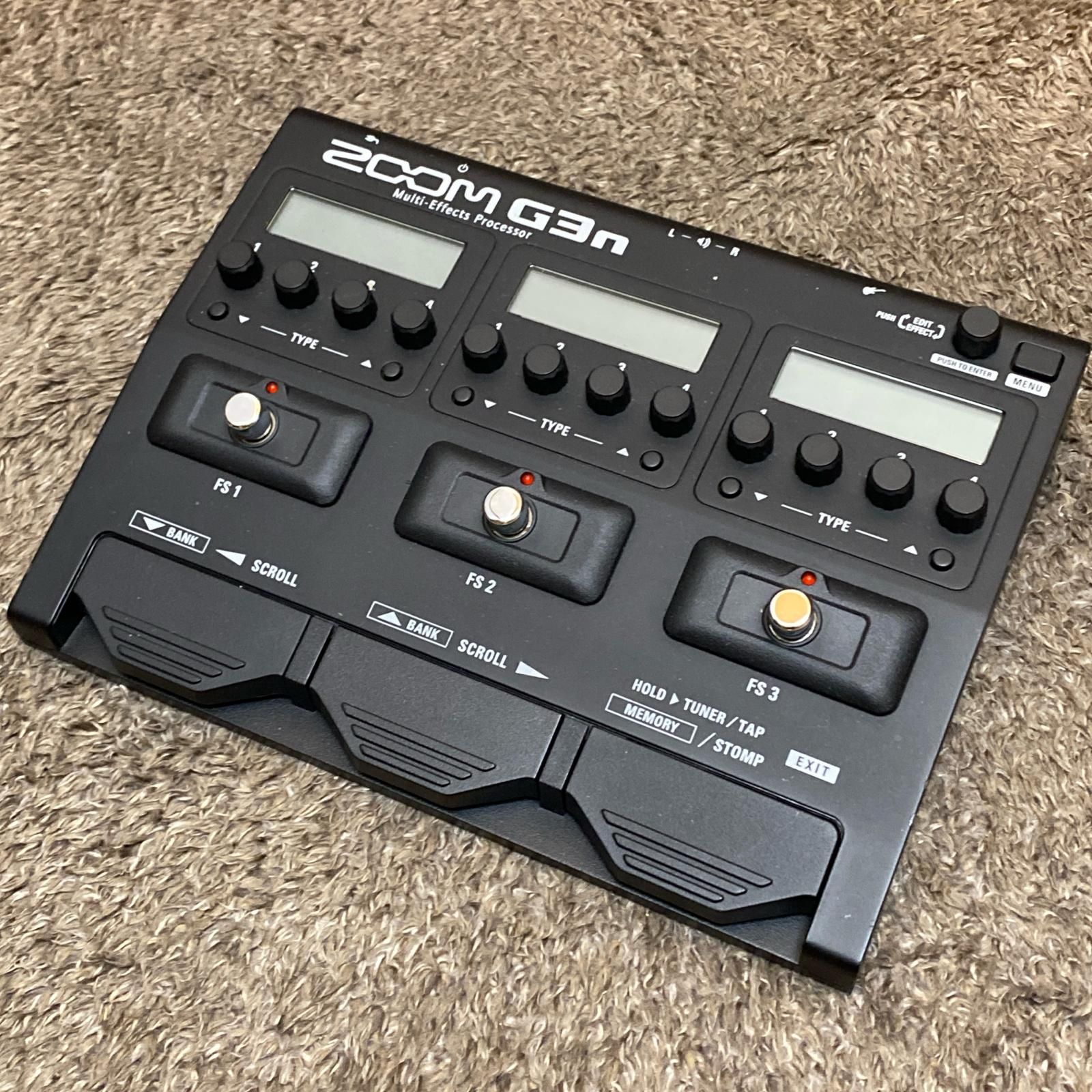 楽器・機材 【尾張小牧店】【楽器】 ZOOM | ズーム エフェクター G3n