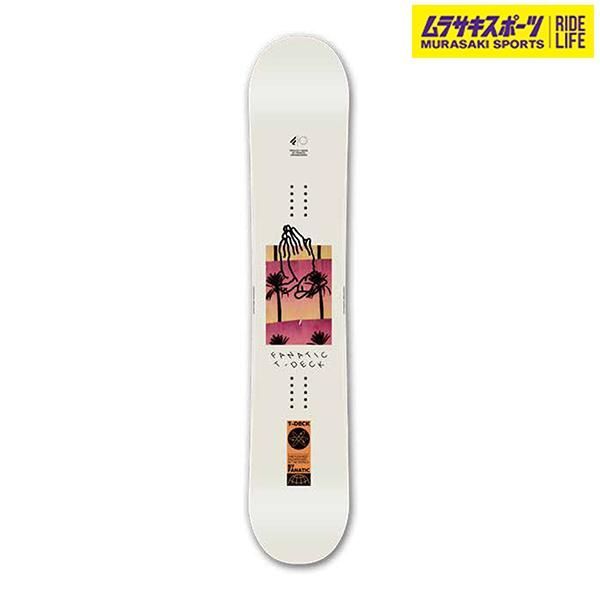 スノーボード 板 おもろい 153cm FANATIC T-DECK