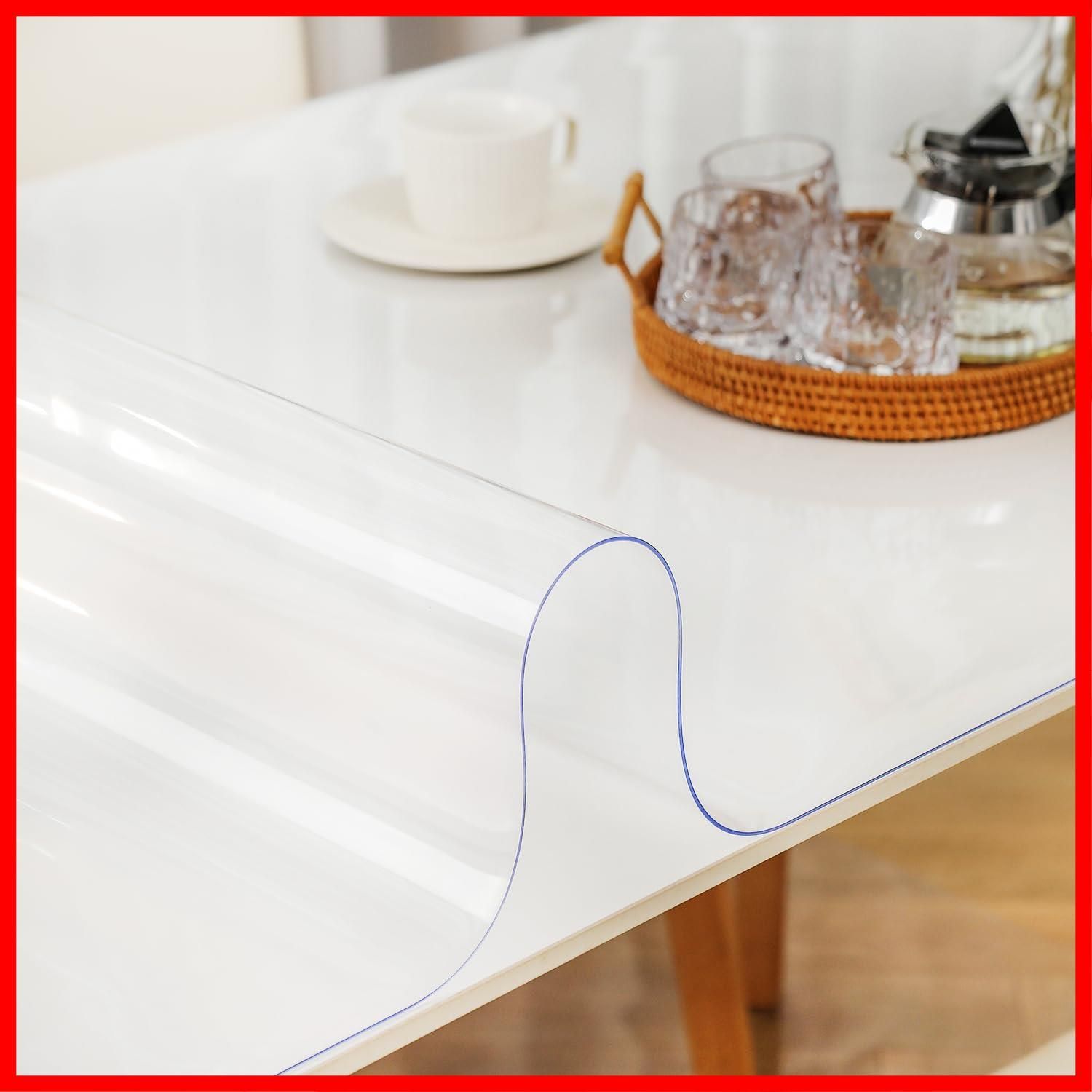 オオラズテーブル　未使用 ブルー 北欧調 デザイン ヨブス リネン アンティーク 当時品 テーブル