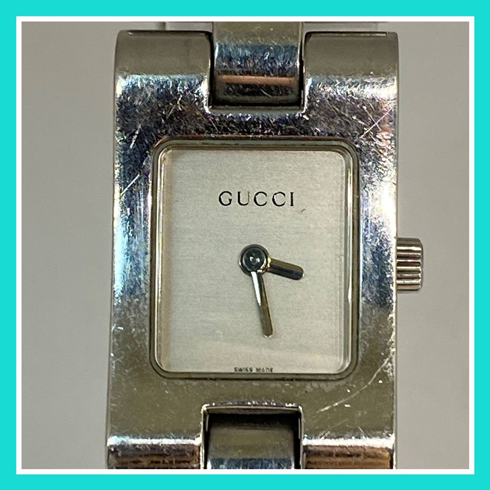 スクエア グッチ GUCCI クオーツ 2305L 稼働品 腕時計 - メルカリ