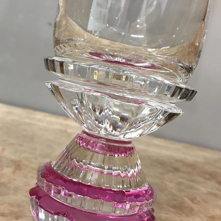 希少バカラランコントル2012バリエーションピンク・ワイン・タンブラー