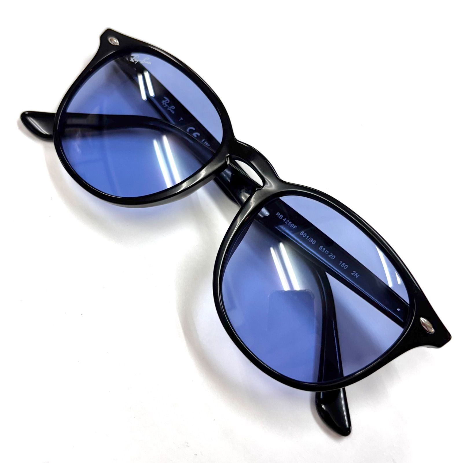 【極美品】Rayban サングラス RB4259F 601/80 53 20 Ray-Ban レイバン サングラス RayBan RB4259F 601/80 53サイズ