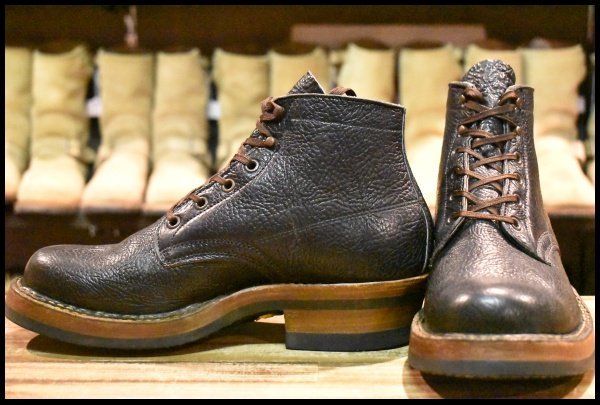 7.5E 美品】WHITE'S ホワイツ セミドレス ブラックブルハイド 黒