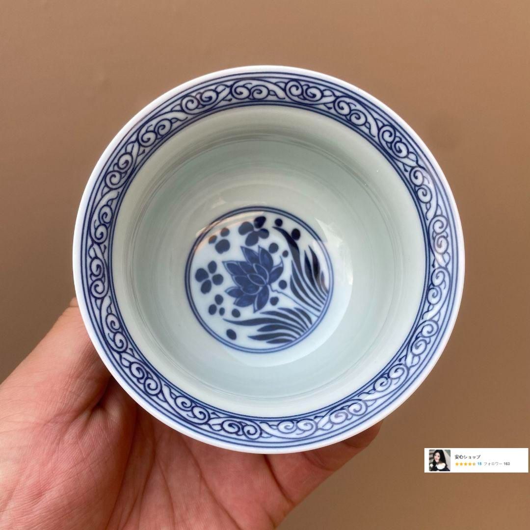 景徳鎮 元青花磁器魚藻紋懸停二才蓋碗 茶碗 煎茶器 景徳鎮 元青花磁器魚藻紋懸停二才蓋碗 茶碗 煎茶器 - メルカリ