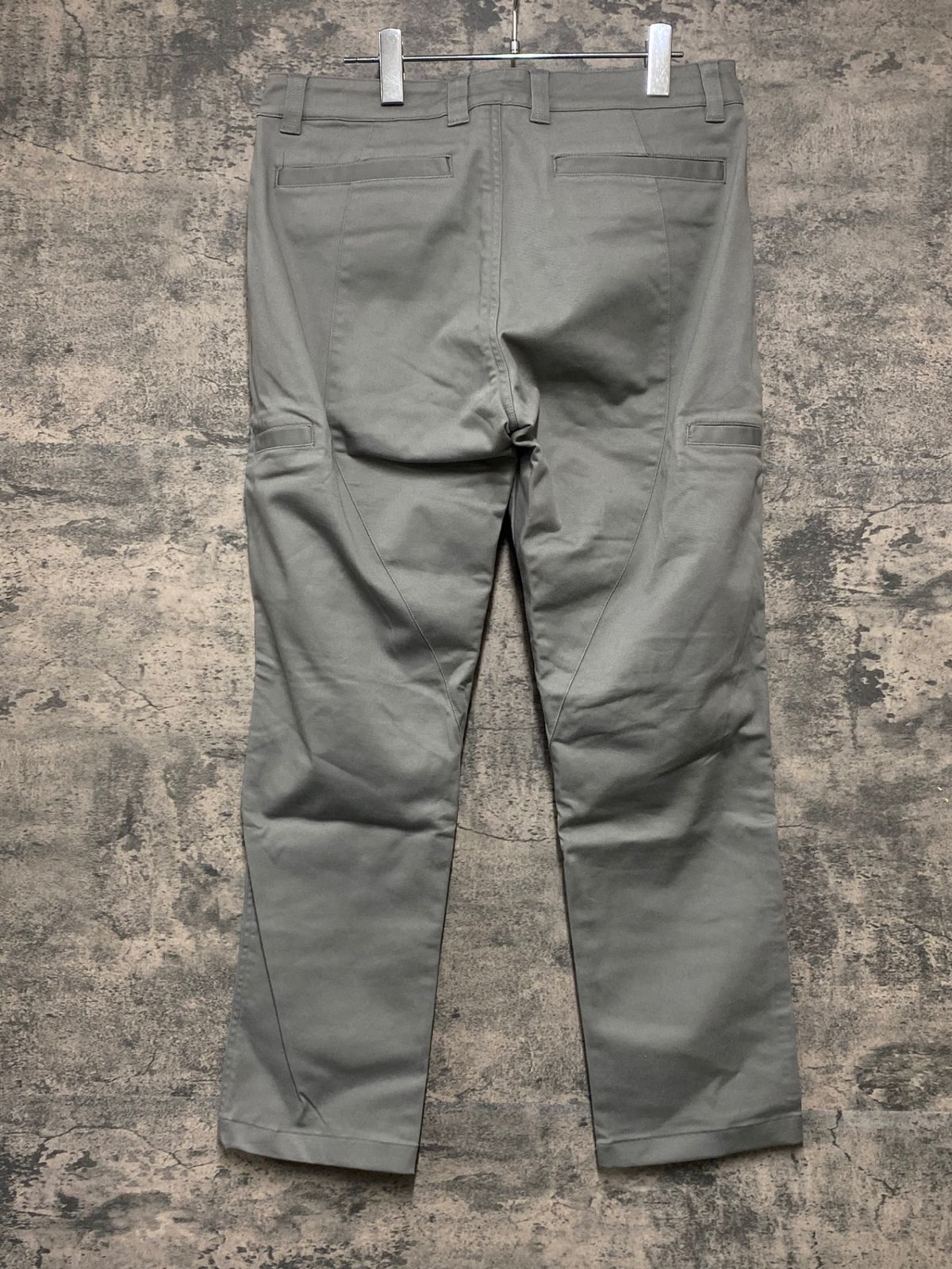 JB778 ナリフリ narifuri バイシクル チノパンツ グレー M