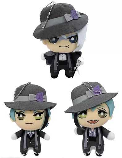 ゆずちゃ様　ツイステ　ナムコ限定　ともぬい　vol.4 全3種　3体セット ゆずちゃ様 ツイステ ナムコ限定 ともぬい vol.4 全3種 3体