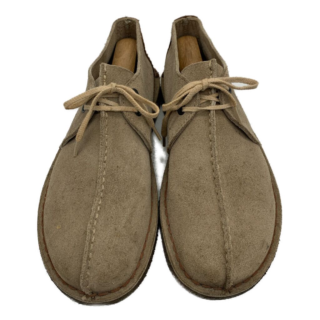 未使用品級✨Clarks クラークス デザートトレック ベージュ 22.5㎝ クラークス Clarks デザート トレック ブーツ メンズ スエード