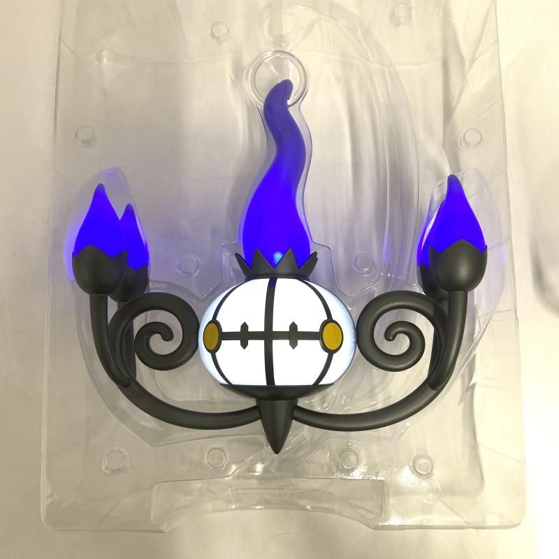中古】【開封】炎がまたたく LEDライト シャンデラ ポケモン
