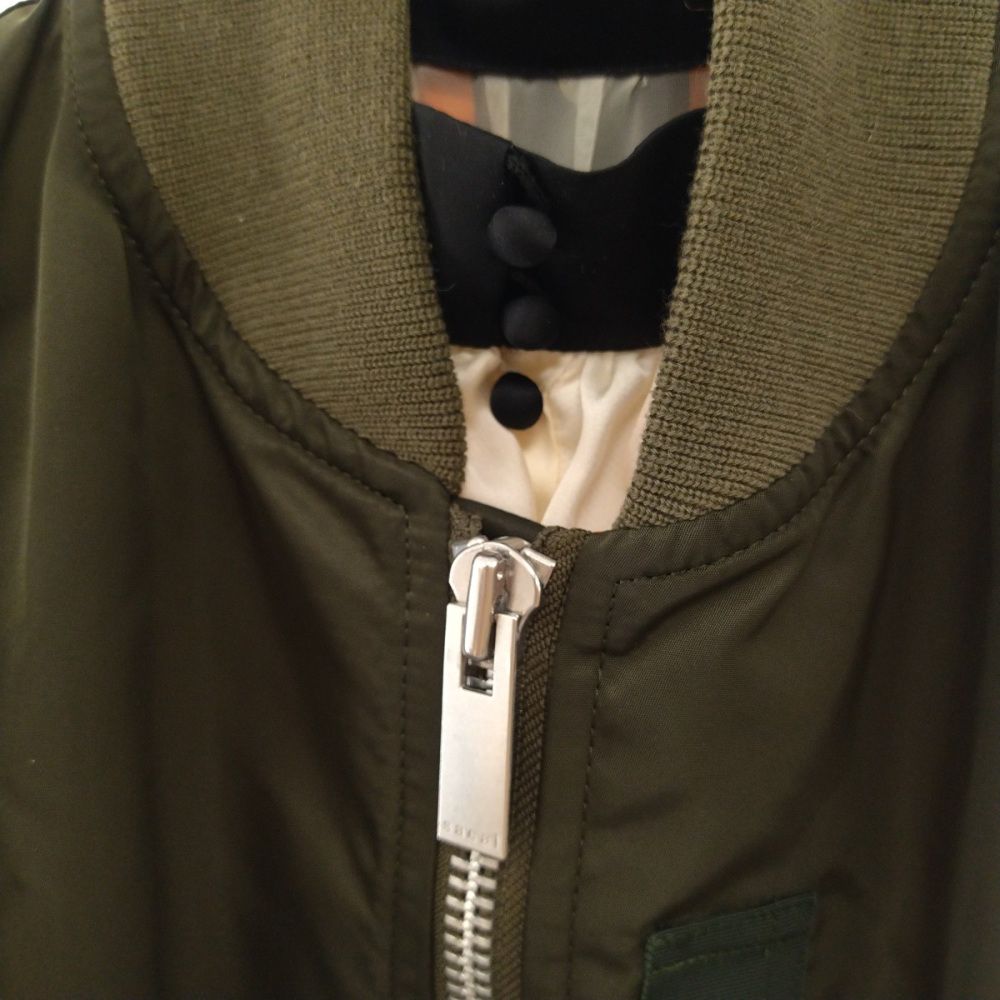Sacai (サカイ) 22SS MA-1 ドッキング レイヤード ノースリーブ