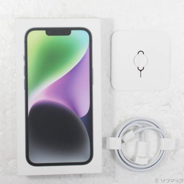 中古品〕 iPhone14 128GB ミッドナイト MPUD3J/A SIMフリー 中古品〕 iPhone14 128GB ミッドナイト MPUD3J/A SIMフリー