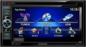 中古】KENWOOD MP3/WMA/AAC/WAV対応DVD/USBレシーバー DDX375