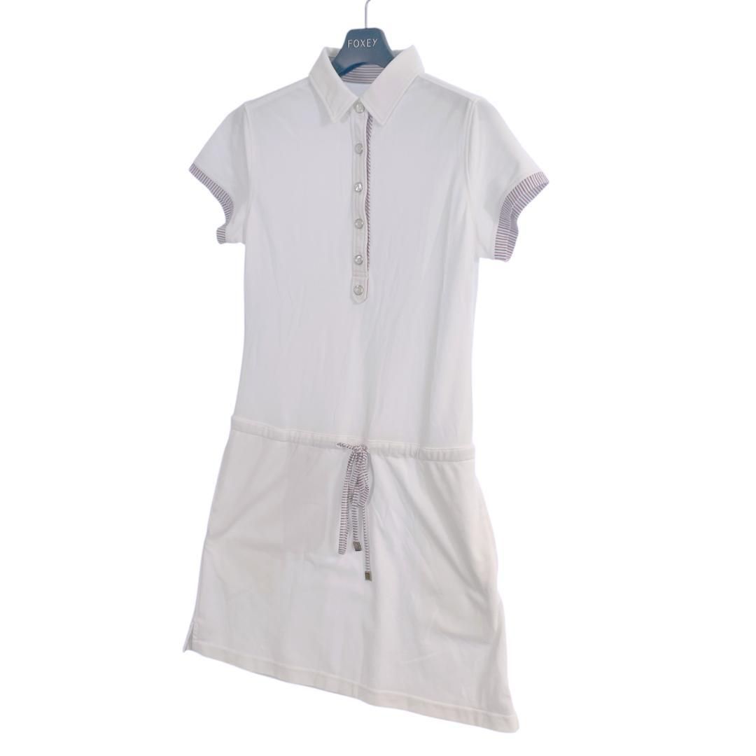 Callaway M 半袖 ポロシャツ ワンピース ホワイト ゴルフ