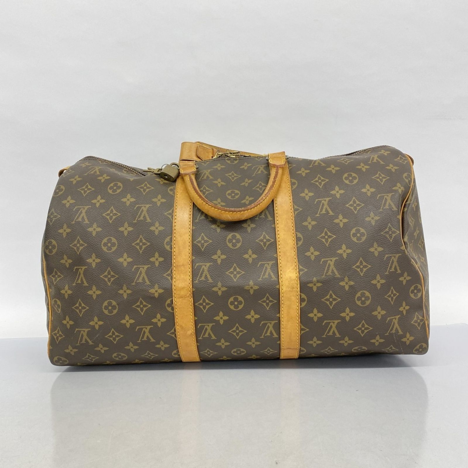 【ブランドバッグ】Louis Vuitton ボストンバッグ ブラウン 大きめ 楽天市場】LOUIS VUITTON ルイヴィトン モノグラム キーポル50