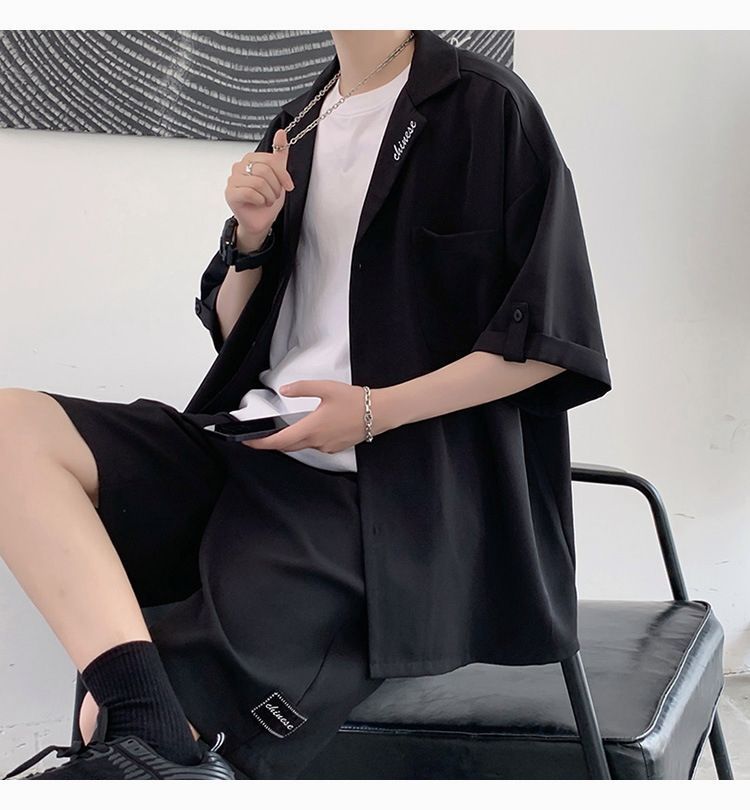 未使用 セットアップ 半袖シャツ ハーフパンツ トップス