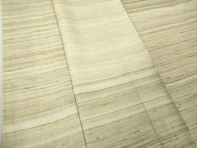 平和屋本店□極上 インド・アッサム 野蚕糸 手織 ムガシルク 反端付き