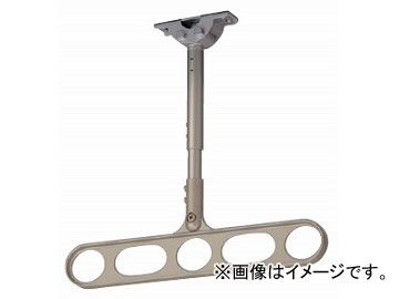 川口技研|KAWAGUCHI 軒天用ホスクリーン 1本シャフト スリムベースタイプ ZP-104-LB 015998 ライトブロンズ 1セット 2本 JAN 4971771041560