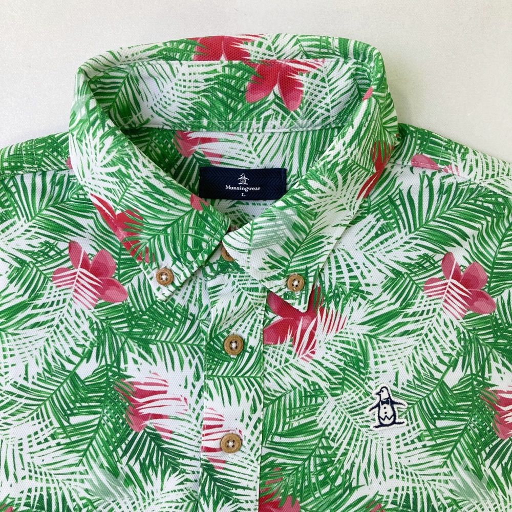 サイズ：L MUNSING WEAR マンシングウェア MGMNJA03 半袖