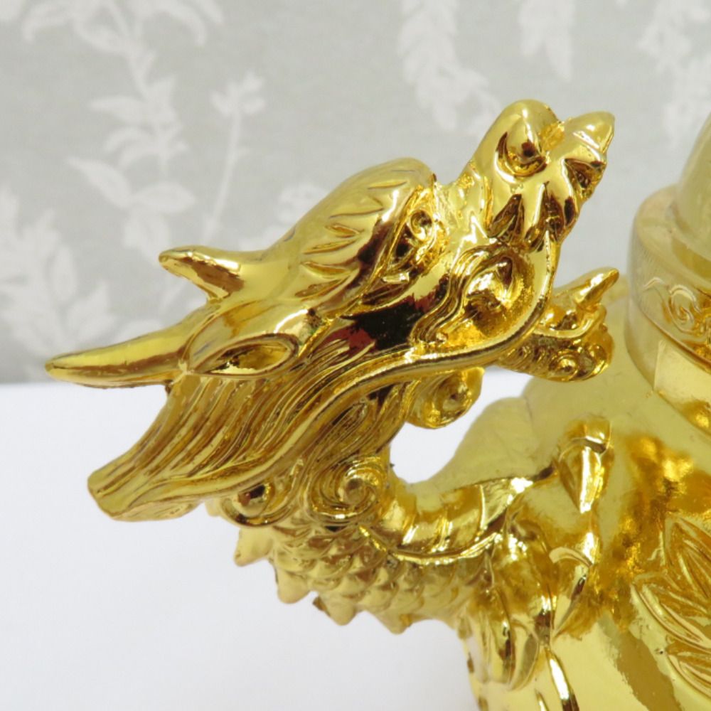 骨董・民芸品 高岡銅器 瑞雲作 龍神香炉 香爐 香炉 三つ足 純