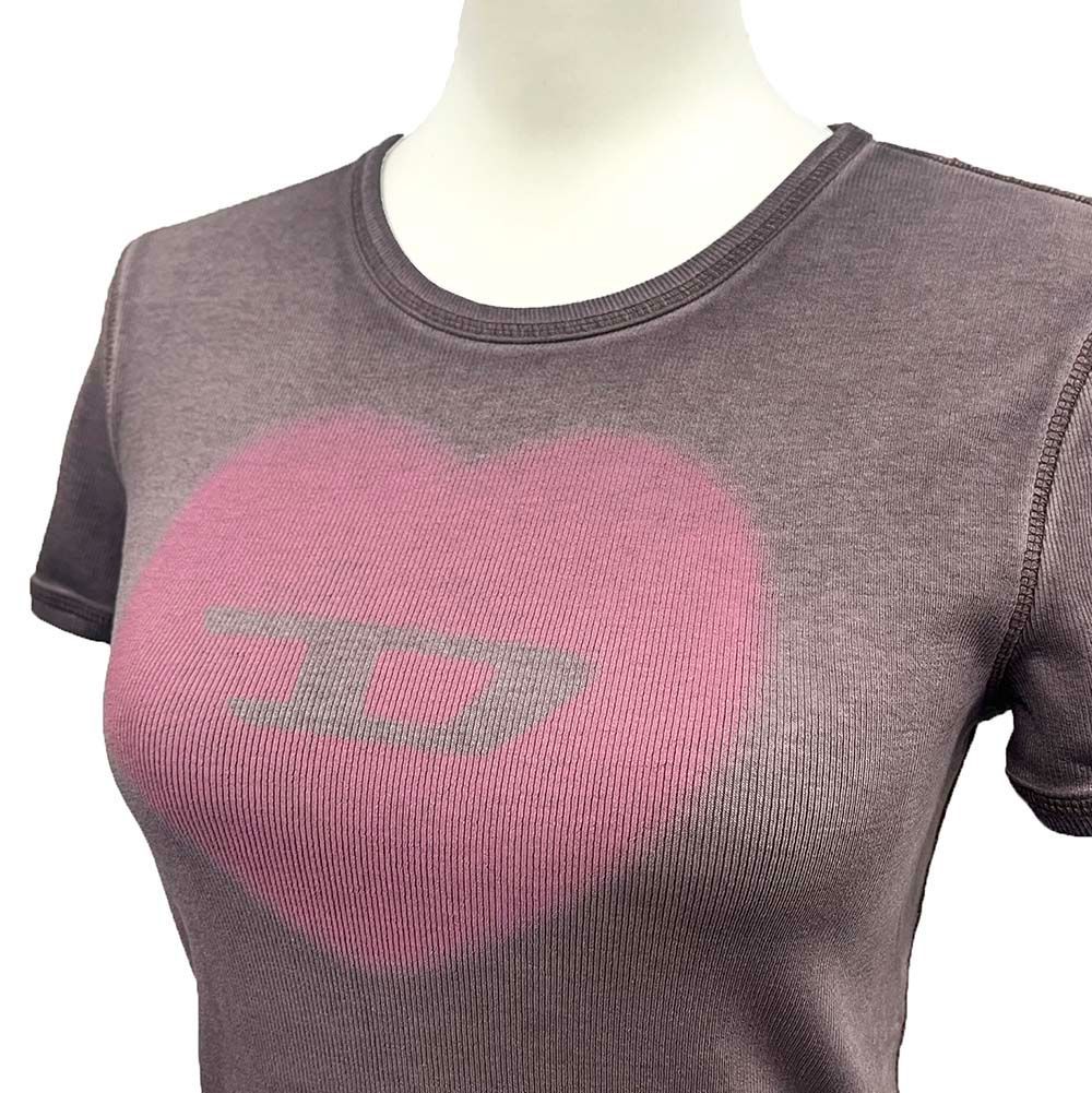  DIESEL ディーゼル A 12836 0 SQAD 7 FG T-ELE スキニーフィット 半袖 Tシャツ 半袖(Tシャツ) Tシャツ カットソー