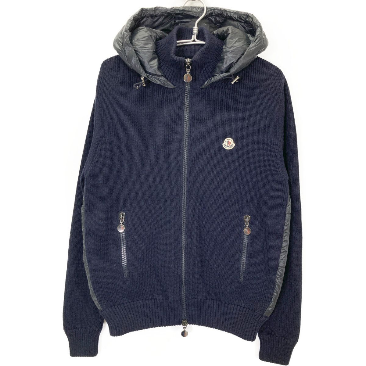 MONCLER モンクレール MAGLIONE TECOT CARDIGAN ﾈｲﾋﾞｰ L - メルカリ