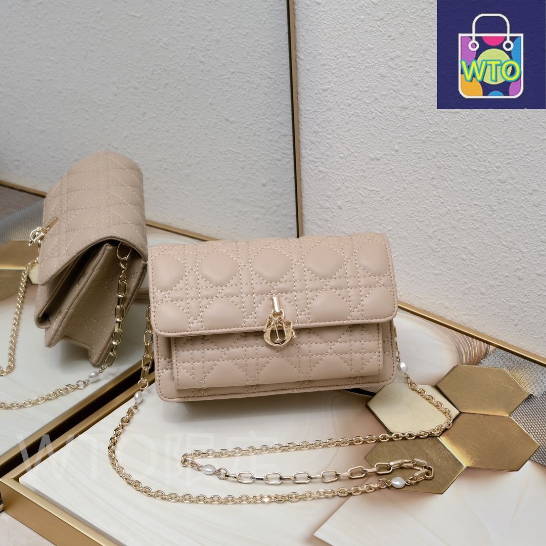 【関税込み*国内発送】Dior セミショルダー ハンドバッグ Lady Dior ディオール レディディオール ミディアム