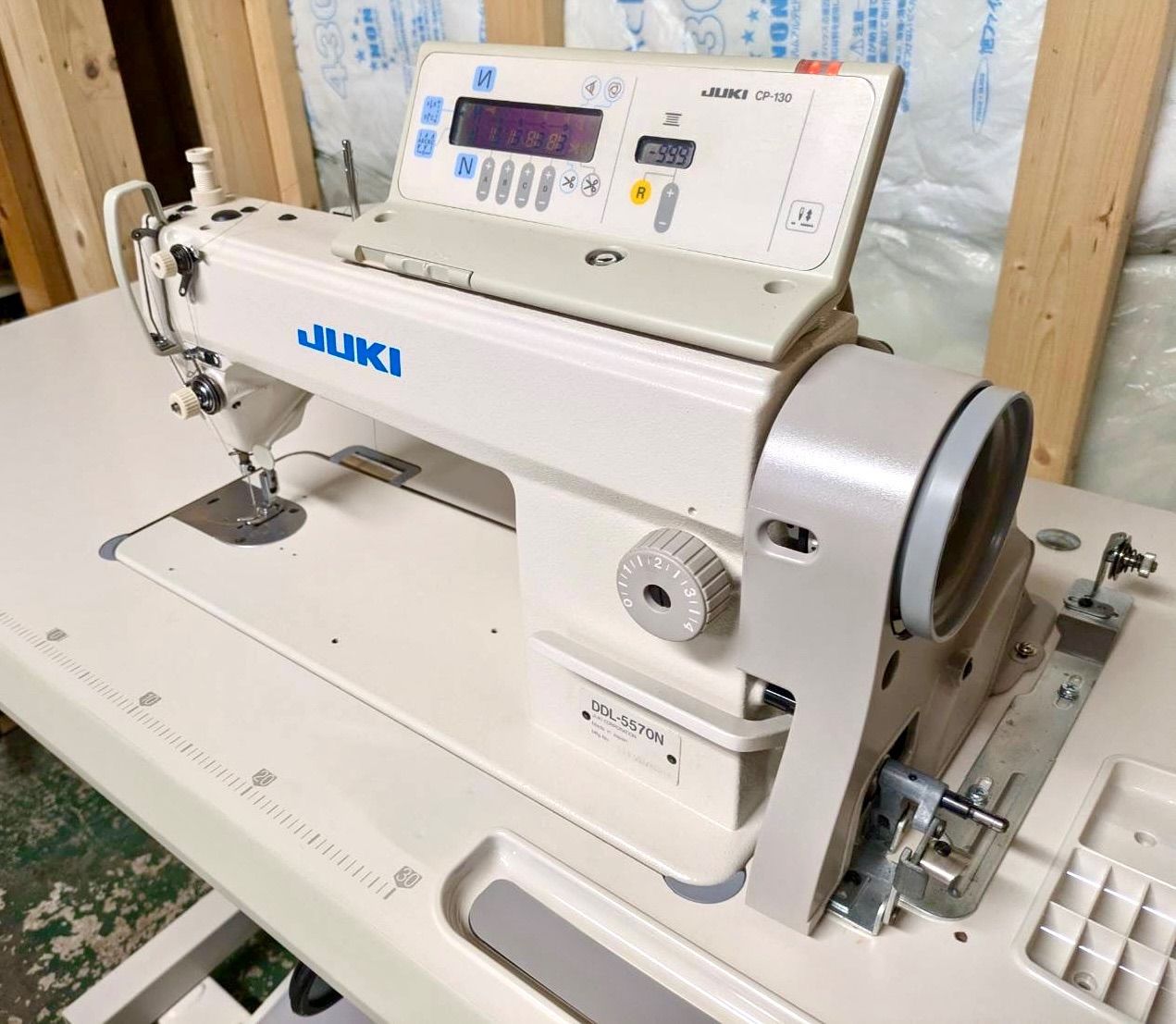 JUKI⁄ジューキ 】工業用ミシン CP-130 DDL-5571N 100V 通電のみ 札幌引