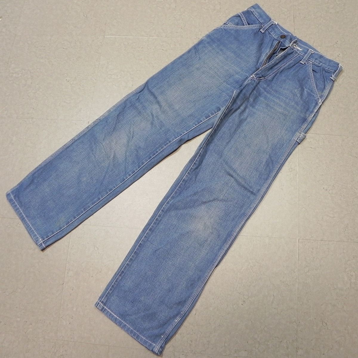 l409【70s 80s ヴィンテージ】エドウィン ペインターパンツ デニム 