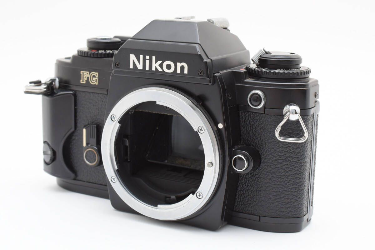 ☆希少美品☆ ニコン Nikon FG ブラック ボディ 動作品 / 現状
