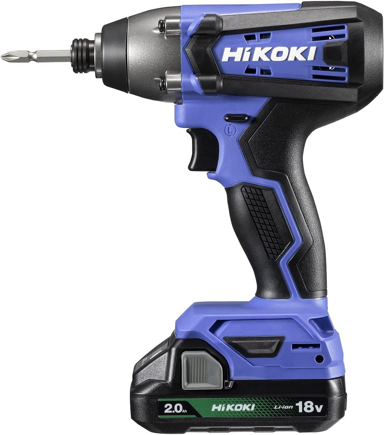HiKOKI ハイコーキ 18V インパクトドライバー FWH18DF 高トルクタイプ 2.0Ahバッテリー2個 充電器 ケース付 FWH18DF 2BG