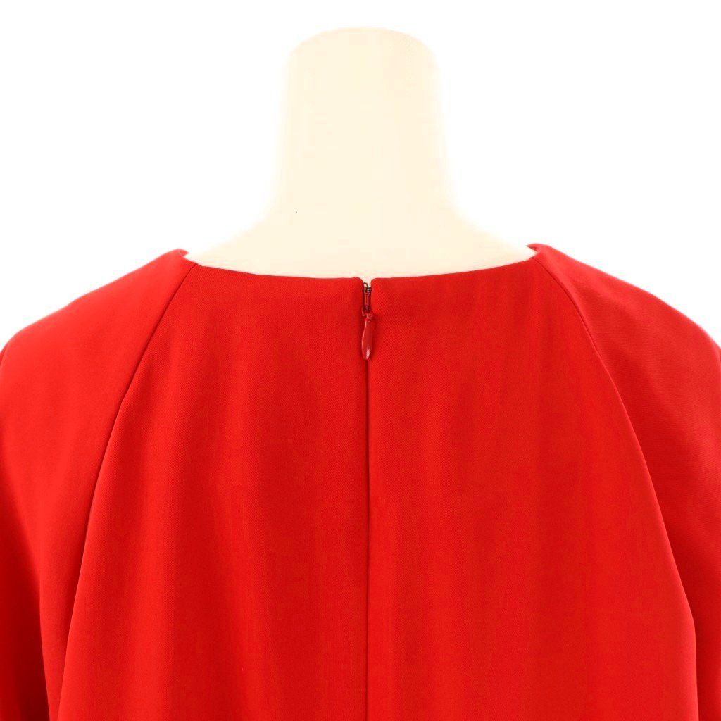 アドーア ADORE 24SS シアーラッフルカフワンピース 五分袖 ロング 38